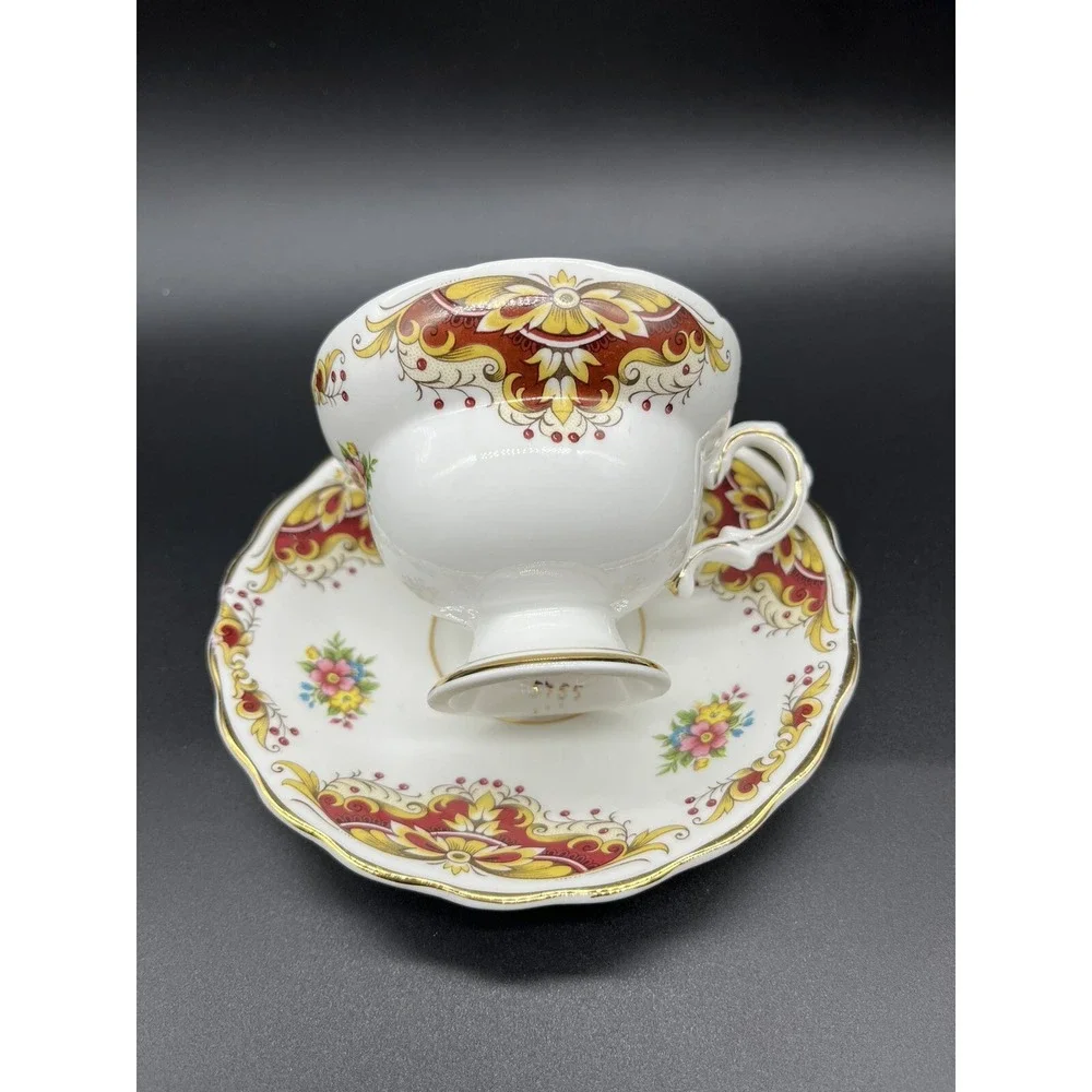 Vintage England Fine Bone China Royal Kendall Tea Cup and Saucer